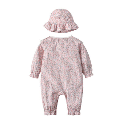 Mameluco Primavera para Bebé con Capucha Diseño Mariposa - Image 11