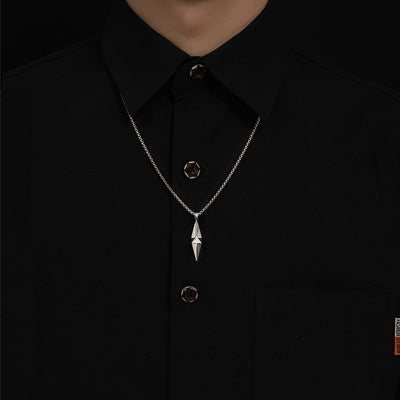 Collar de Acero Titanio para Hombre - Diseño Minimalista Que No Se Desvanece - Image 44