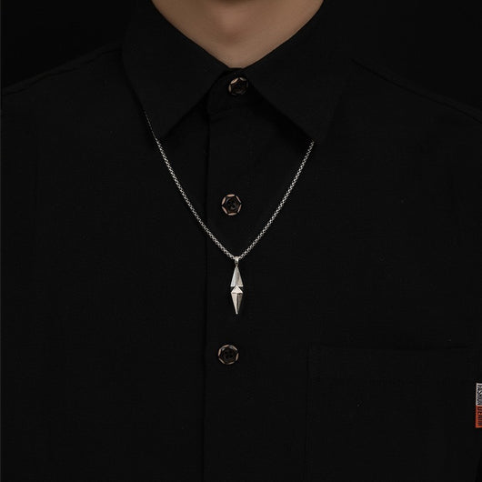 Collar de Acero Titanio para Hombre - Diseño Minimalista Que No Se Desvanece - Image 44