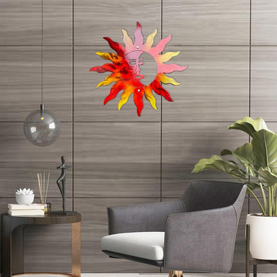 Decoración de Sol en Hierro Forjado para Interiores y Exteriores - Image 6