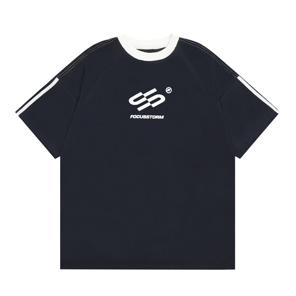 Camiseta Manga Corta con Estampado Creativo para Hombre