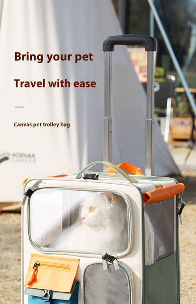 Mochila Transportadora Portátil para Gatos y Mascotas - Image 10