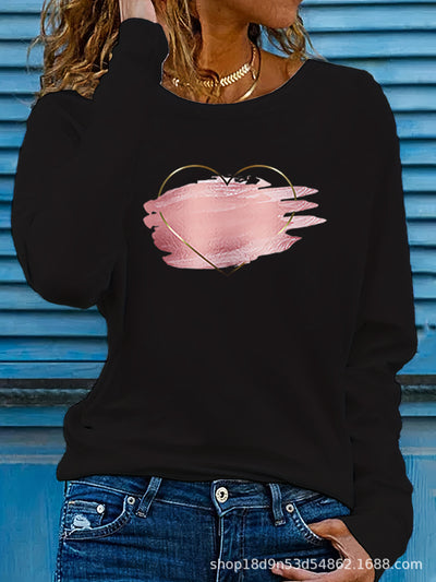 Camisetas Estampadas de Manga Larga para Otoño e Invierno - Image 41