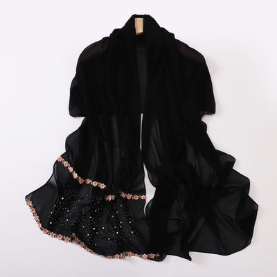 Pañuelo Chiffón Perla con Personalidad para Mujer - Image 32