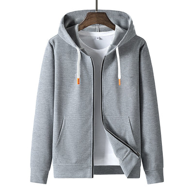Sudadera Deportiva con Capucha Texturizada Waffle para Hombre - Image 6