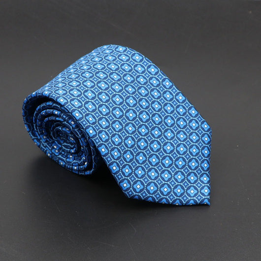 Corbata de Seda Bohemia Suave para Hombre 75mm - Image 51