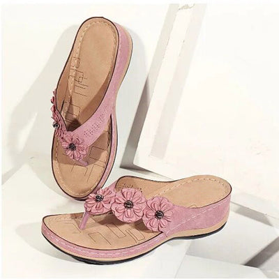 Sandalias Casual Vintage con Punta Redonda para Mujer - Image 11