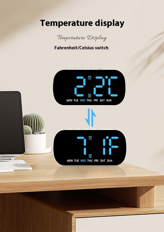 Reloj Despertador Digital LED Multifunción - Image 24