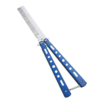 Peine Plegable de Acero Inoxidable para Barba y Bigote - Herramienta Profesional de Peluquería - Image 7