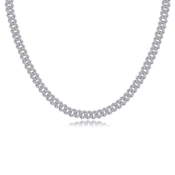 Collar Mayfly Mercury - Joya de Lujo Ligero con Moissanita Premium y Plata 925