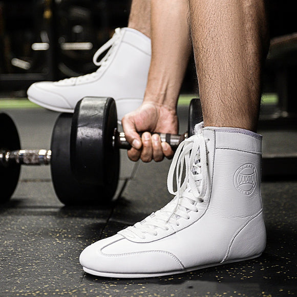 Zapatos Profesionales de Boxeo y Lucha Libre para Entrenamiento Indoor