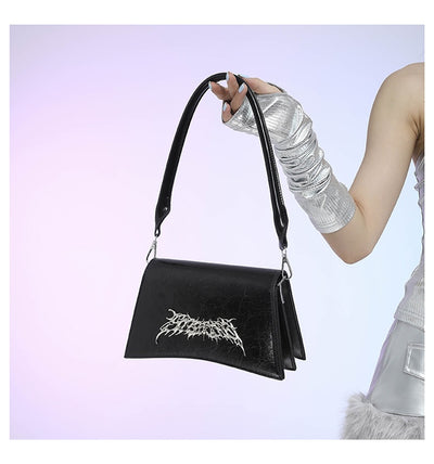 Bolsa Bandolera Diseño Francés con Cadena y Textura Crack - Image 23