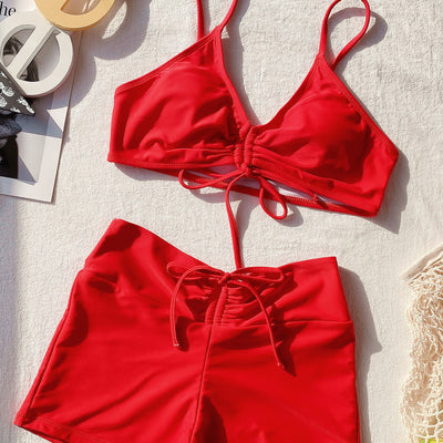 Bikini de Cintura Alta con Corte Lateral - Image 14
