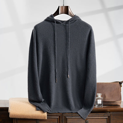 Suéter de Cashmira con Capucha para Hombre Otoño Invierno - Image 6