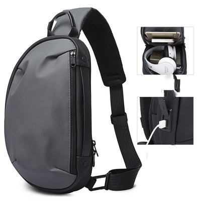 Bolsa Cruzada Impermeable para Hombre - Estilo Casual y Funcional - Image 8