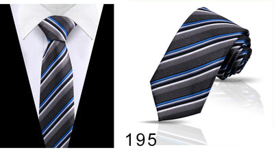 Corbata Casual Ejecutiva de Poliéster Jacquard para Hombre - Image 70