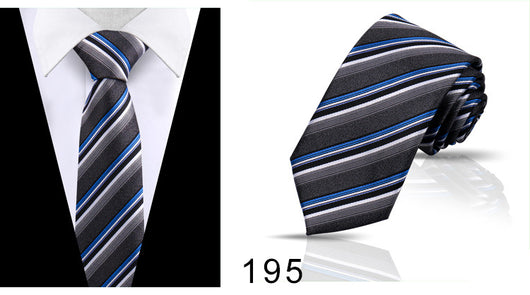Corbata Casual Ejecutiva de Poliéster Jacquard para Hombre - Image 70