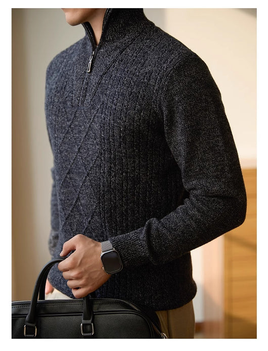 Suéter Cálido de Punto para Hombre - Image 4
