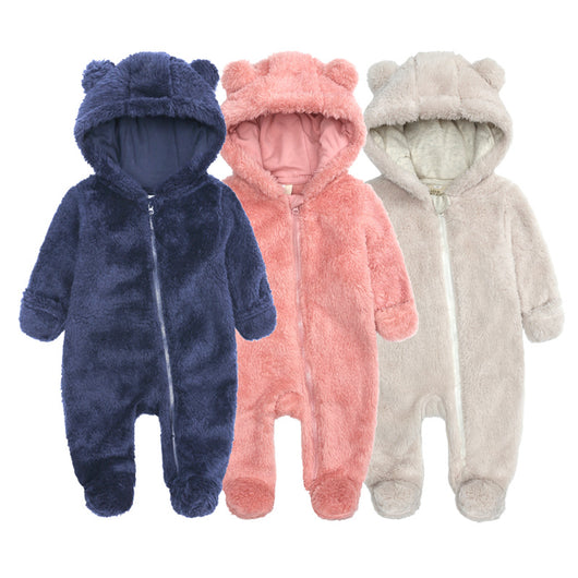 Ropa de Bebé Otoño e Invierno Abrigo Grueso para Mantener el Calor - Image 6
