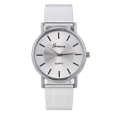 Reloj de Pulsera con Correa de Malla Metálica - Image 2