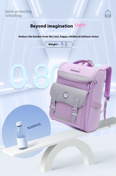 Mochila Escolar Ultraligera con Protección Dorsal para Primaria - Image 25