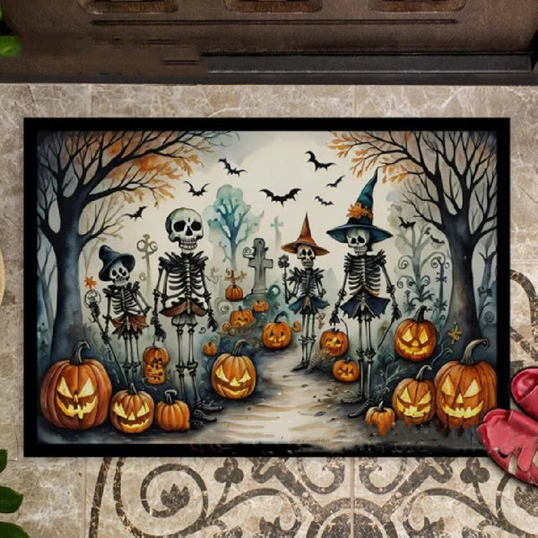 Tapete de Entrada Halloween para Porche y Jardín