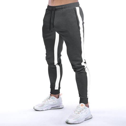 Pantalones Deportivos Fitness de Colores Sólidos para Hombre - Image 6