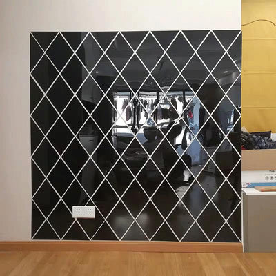 Espejo de Pared 3D Estéreo Acrílico Autoadhesivo para Sala de Estar - Image 11