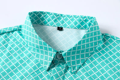 Camisa Cuadriculada Diamante para Hombre - Diseño Clásico y Moderno - Image 3