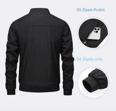 Chaqueta para Hombre Cuello Alto Otoño - Image 13