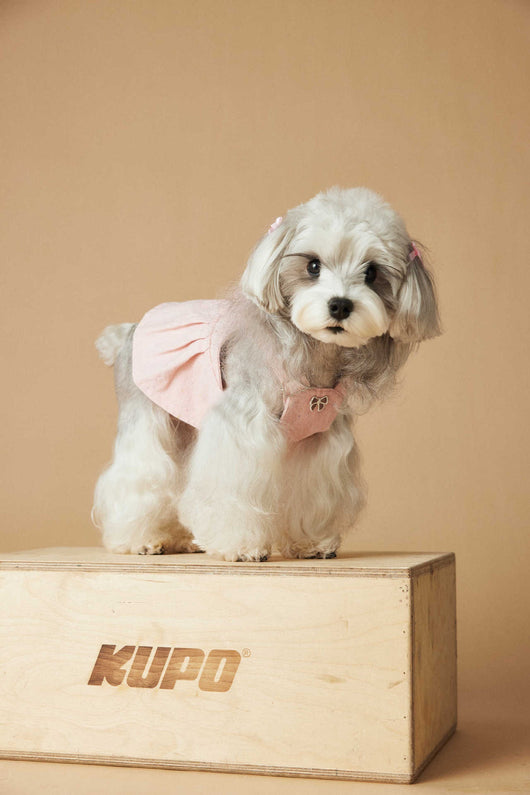 Falda Overol de Mezclilla Lavada para Perros - Image 45