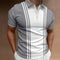 Playera Casual para Hombre con Cuello Solapa y Botones