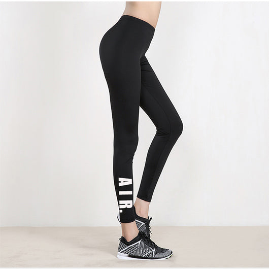 Leggings Deportivos con Estampado de Letras para Mujer - Pantalones Slim Pencil DDK12 - Image 16