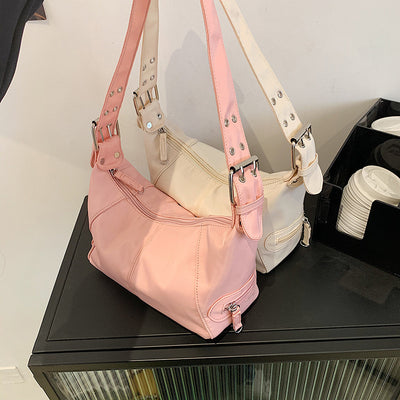 Bolsa Bandolera Retro Minimalista Estilo Occidental para Mujer - Image 7