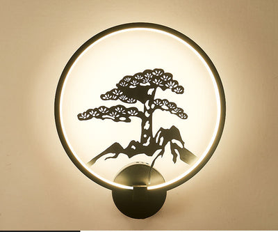 Lámpara LED de Pared Estilo Chino Moderno para Sala y Dormitorio - Image 26