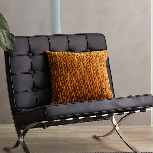 Funda de Almohada Terciopelo Holanda Geometría Sólida para Sofá y Mesita - Image 6