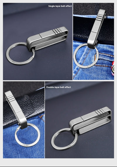 Llavero Colgante de Aleación de Titanio con Diseño Personalizado - Image 12