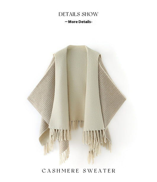 Capa Poncho con Capucha y Aislamiento de Aire Engrosado - Image 12