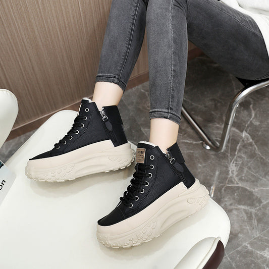 Zapatos Deportivos de Terciopelo para Mujer - Cómodos y Cálidos