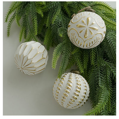 Bolas Navideñas Antiguas 8cm - Ornamentos Decorativos Clásicos - Image 15