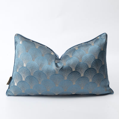 Cojines Patchwork Azul y Blanco para Sofá - Image 8