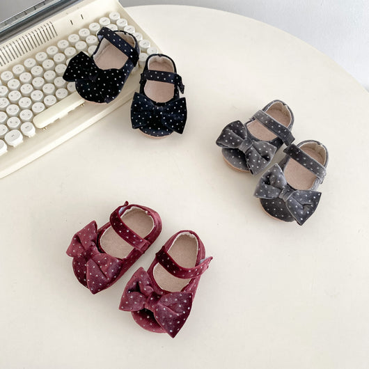 Zapatos para Bebé Niña Primavera Otoño con Lazo Grande Adorable - Image 19
