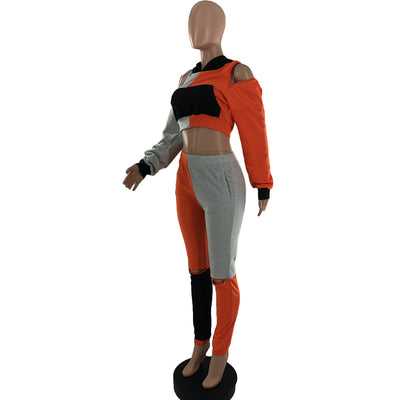 Conjunto Deportivo de Dos Piezas con Cierre y Costuras Decorativas - Image 14