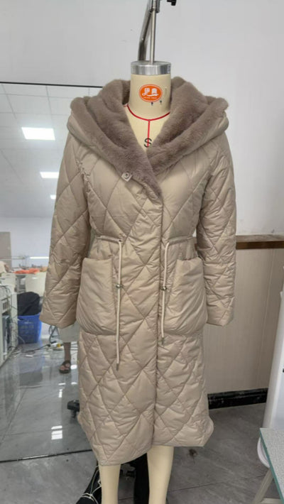Abrigo Protector con Cintura Ajustable - Elegancia y Calidez - Image 9