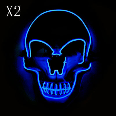 Máscara Calavera LED Luminosa para Halloween - Image 15