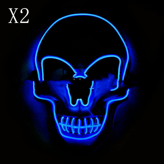 Máscara Calavera LED Luminosa para Halloween - Image 15