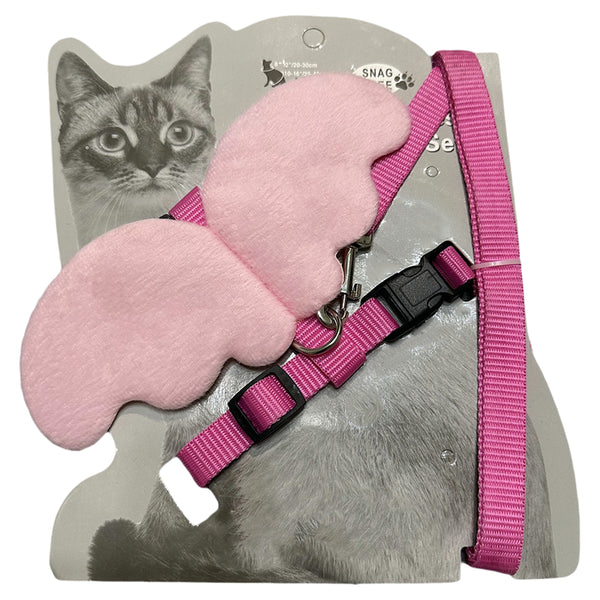 Arnés Universal para Mascotas con Cuerda de Mano y Correa de Pecho