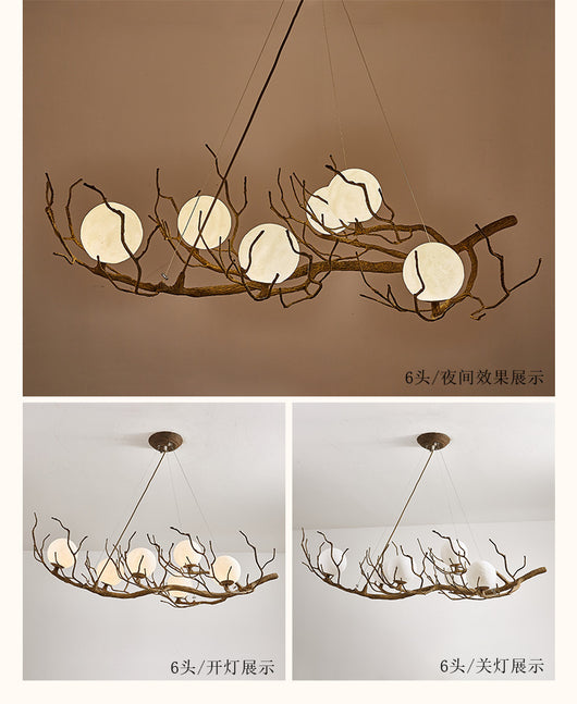 Lámpara Colgante Artística Tea Art para Tiendas de Moda Creativa - Image 12