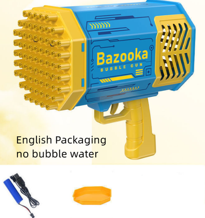 Pistola de Burbujas Automática 69 Agujeros con Luz LED - Juguete Infantil - Image 19