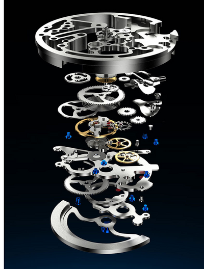 Reloj Suizo Tourbillon Elon para Hombre con Mecanismo de Precisión - Image 4